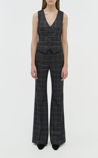 Charcoal Multi / Pantalon Rhein en laine - Charcoal Multi