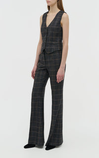 Charcoal Multi / Pantalon Rhein en laine - Charcoal Multi