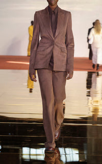 Chocolate / Pantalon Vesta en soie - Chocolate