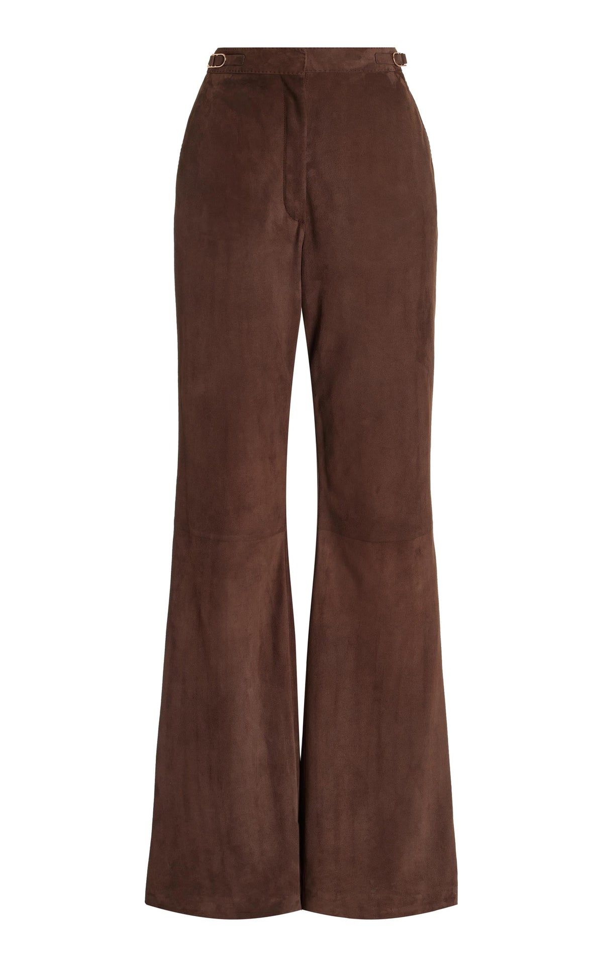 Vesta Pant en chocolat fine cachemire velours côtelé