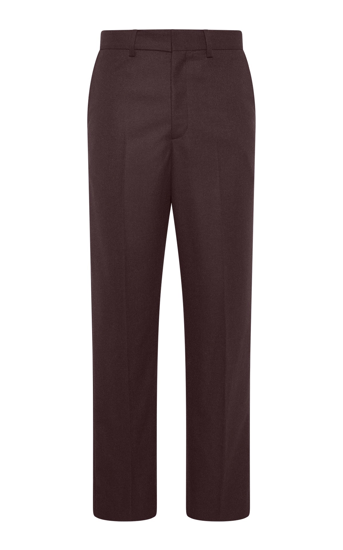 Burnt Sienna / Pantalon Harold en laine - Burnt Sienna