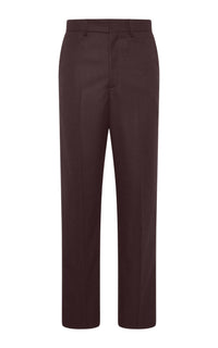 Burnt Sienna / Pantalon Harold en laine - Burnt Sienna