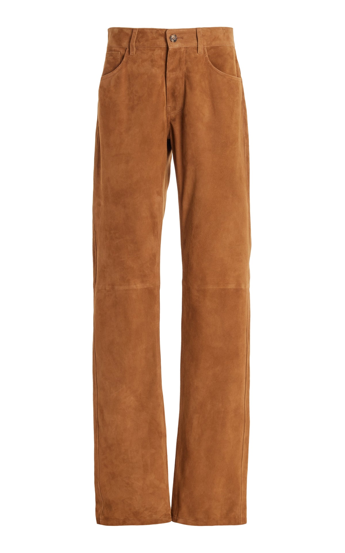Camel / Pantalon Anthony en cuir - Camel