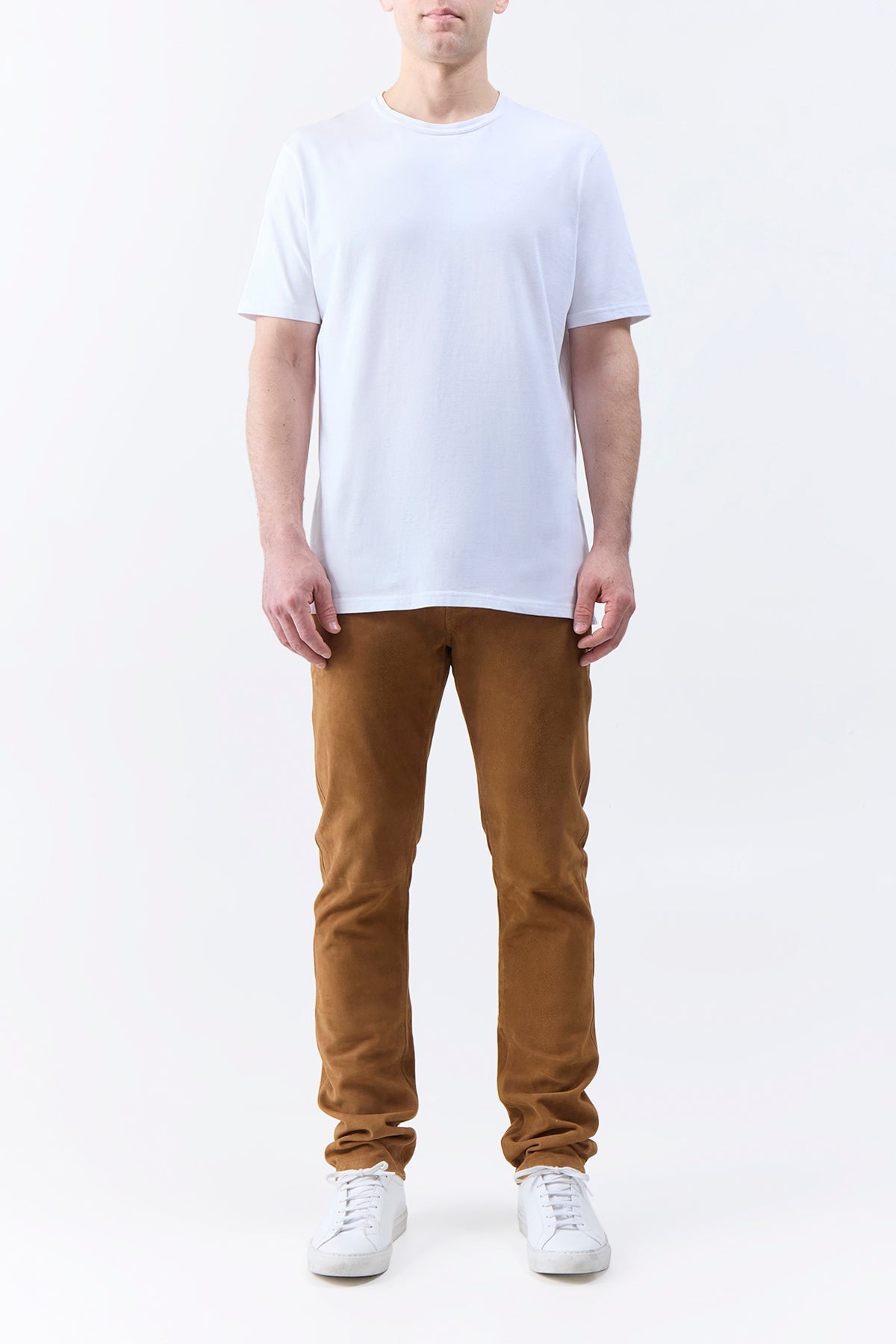 Anthony Five Pocket Pant en camel