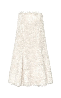 Ivory / Jupe Patterson en soie - Ivory