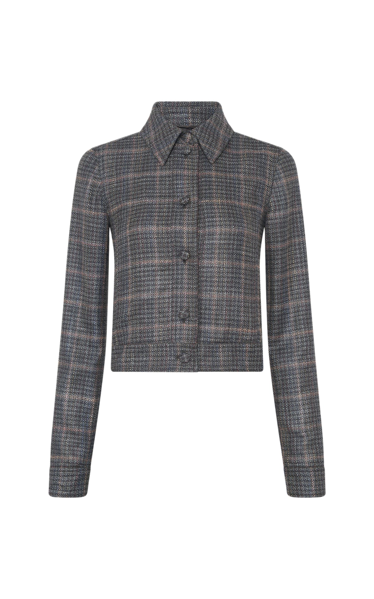 Charcoal Multi / Veste Thereza en laine - Charcoal Multi