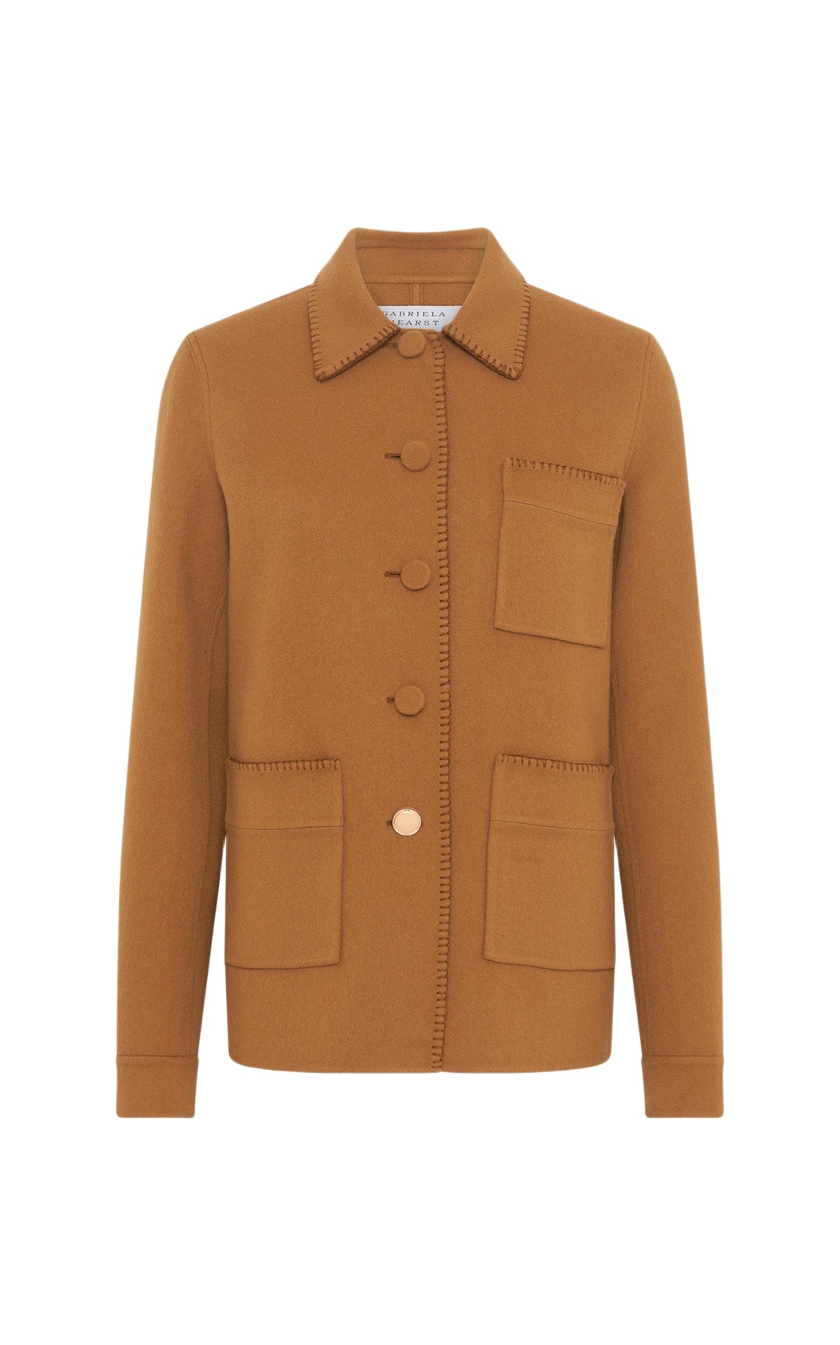 Yellow Ochre / Veste Ulu en cachemire - Yellow Ochre
