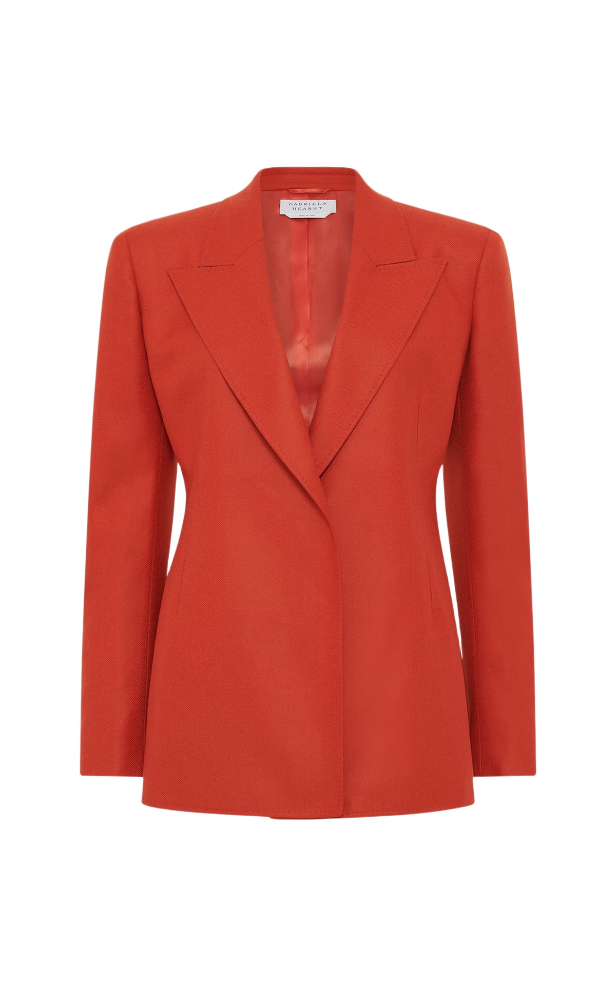 Antelope Orange / Veste blazer Mairi en laine - Antelope Orange