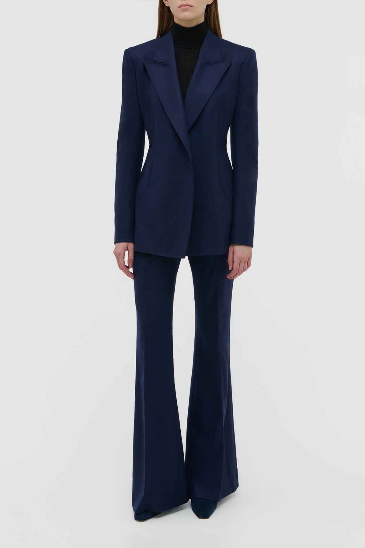Navy / Veste blazer Mairi en laine - Navy