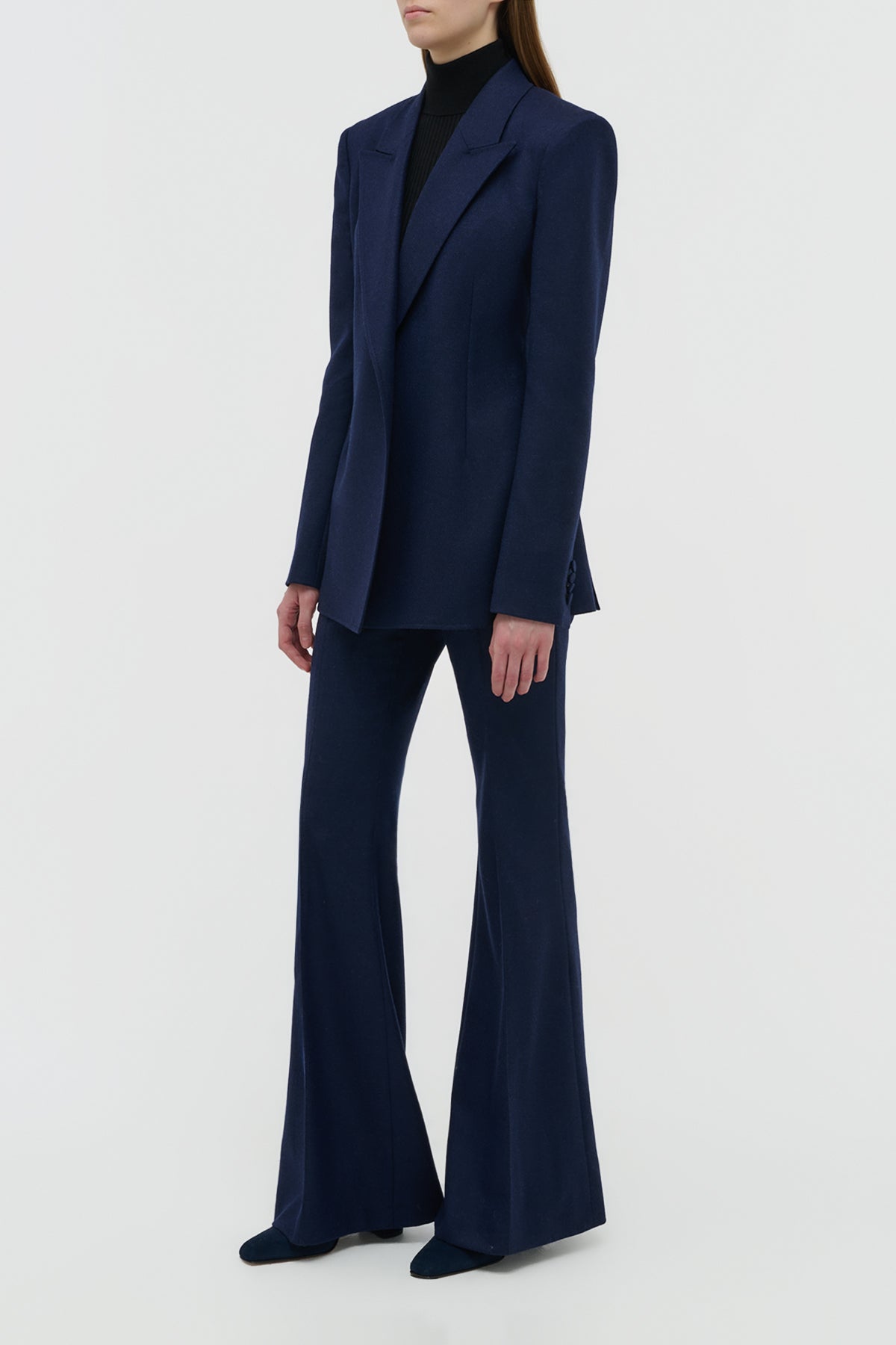 Navy / Veste blazer Mairi en laine - Navy
