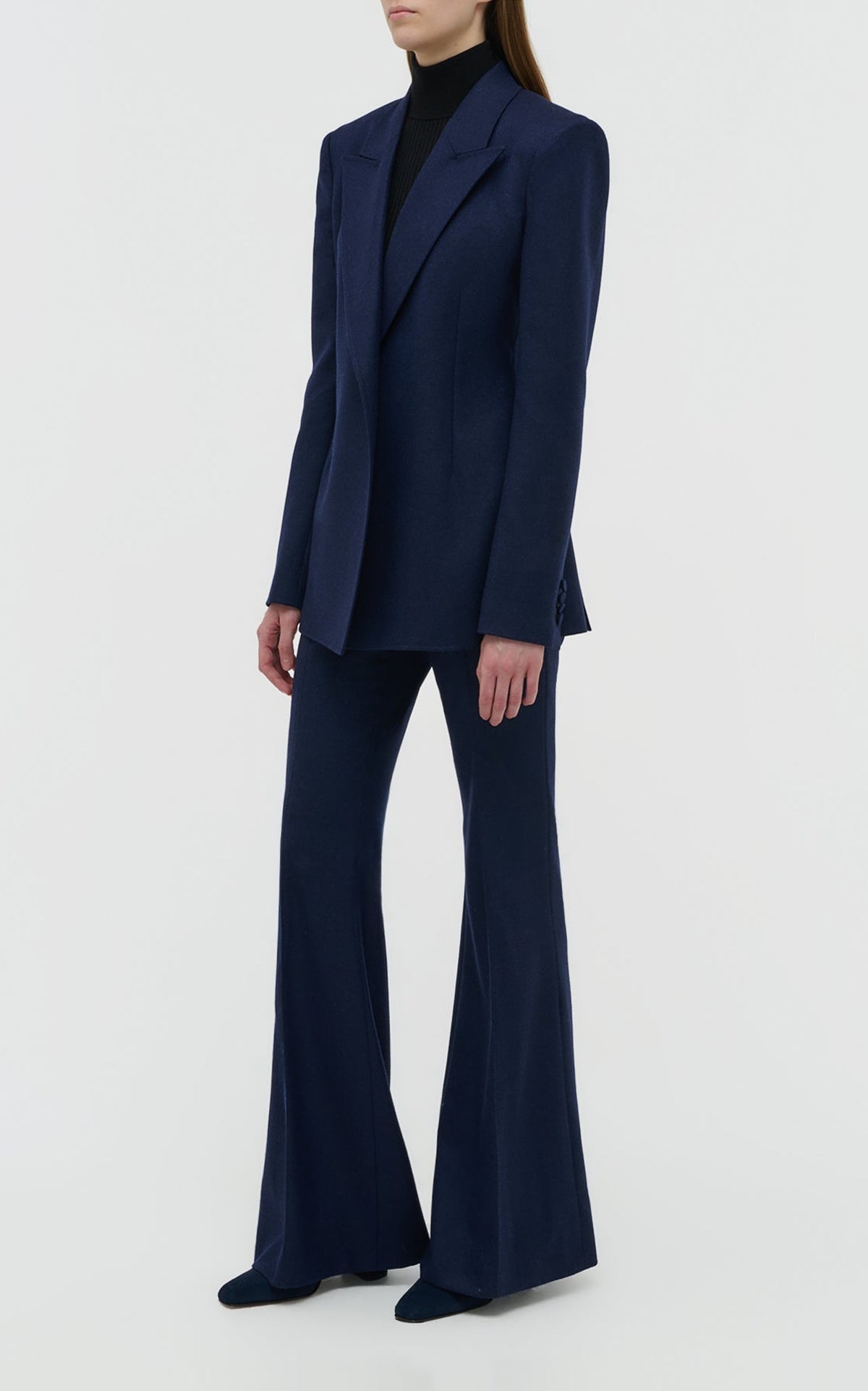 Navy / Veste blazer Mairi en laine - Navy