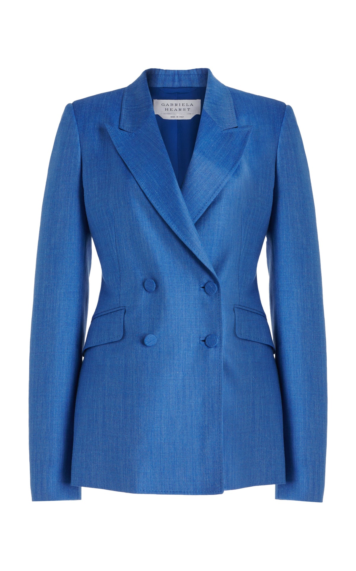 Navy / Veste blazer Stephanie en soie - Navy