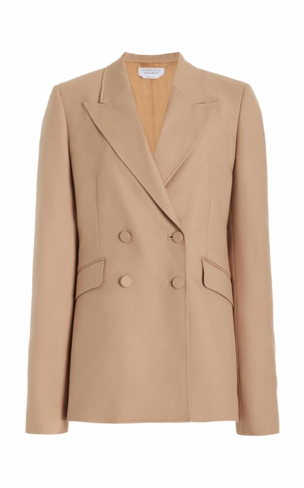 Stephanie Blazer en noir eco soft laine drap de costume