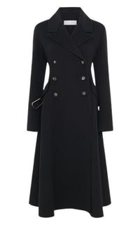 Cantwell cashmere coat - Black