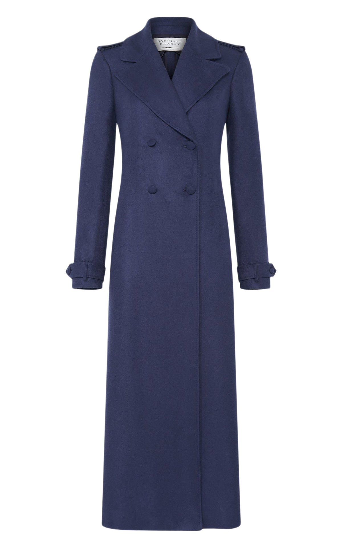 Navy / Manteau Houstt en soie - Navy