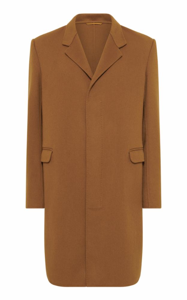 Yellow Ochre / Manteau Peter en cachemire - Yellow Ochre