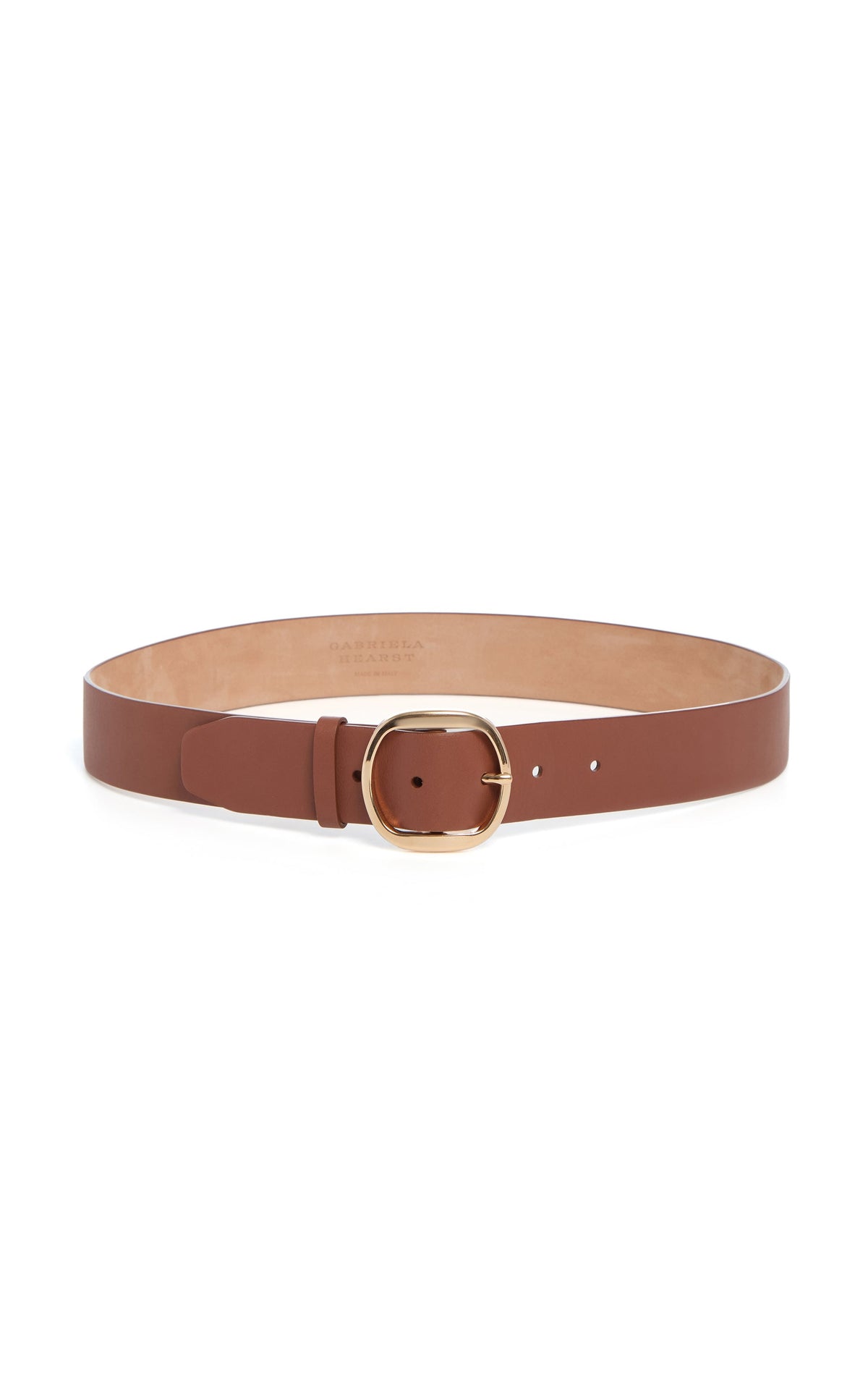 Burnt Sienna / Ceinture Elster en cuir - Burnt Sienna