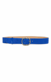 Ceinture Elster en cuir - Cobalt