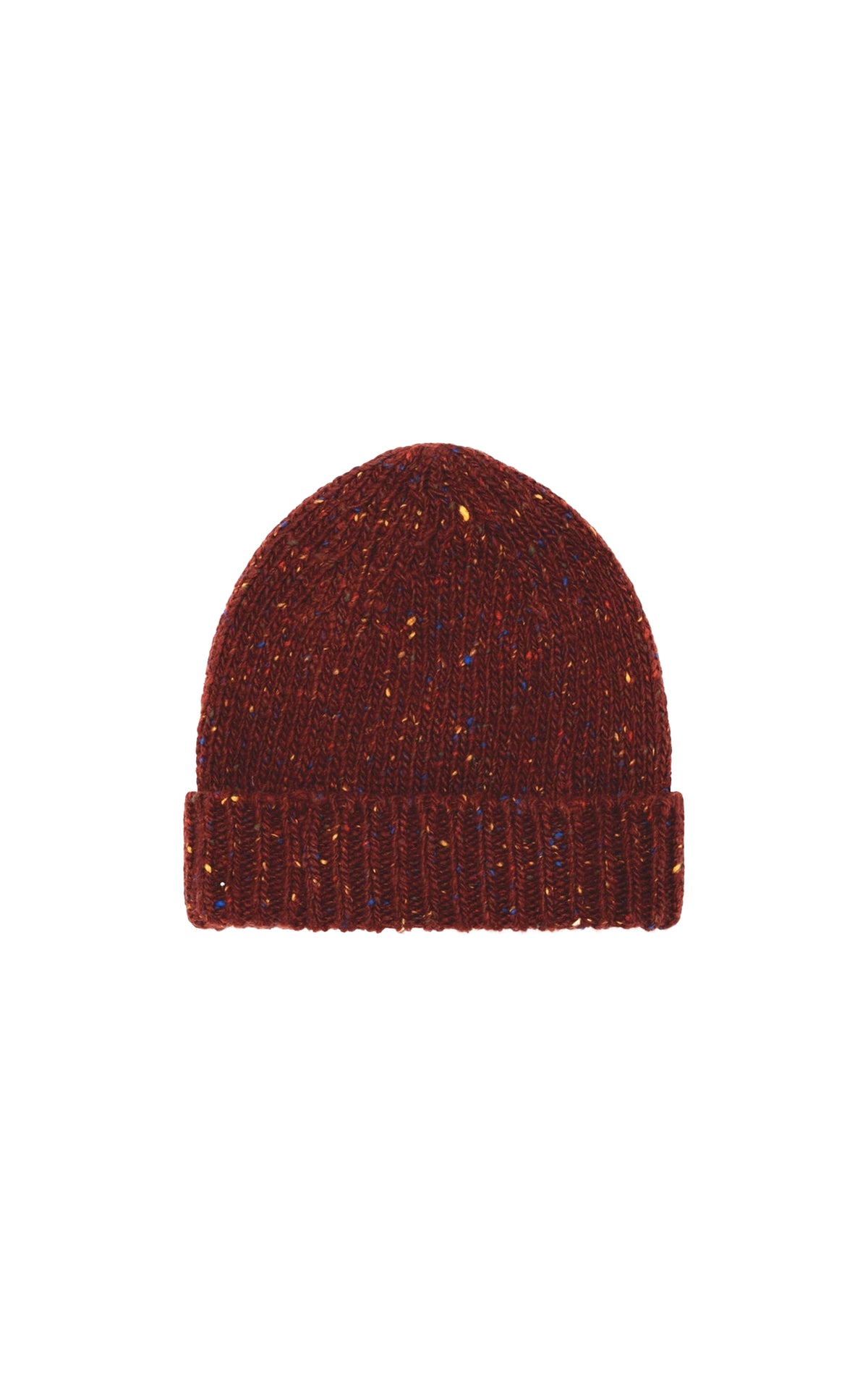 Bonnet Hailsham en cachemire - Burnt Sienna Multi