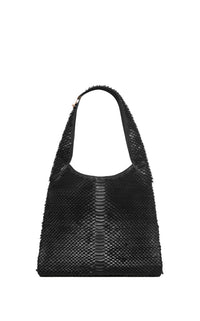 Leather Hobo bag - Black