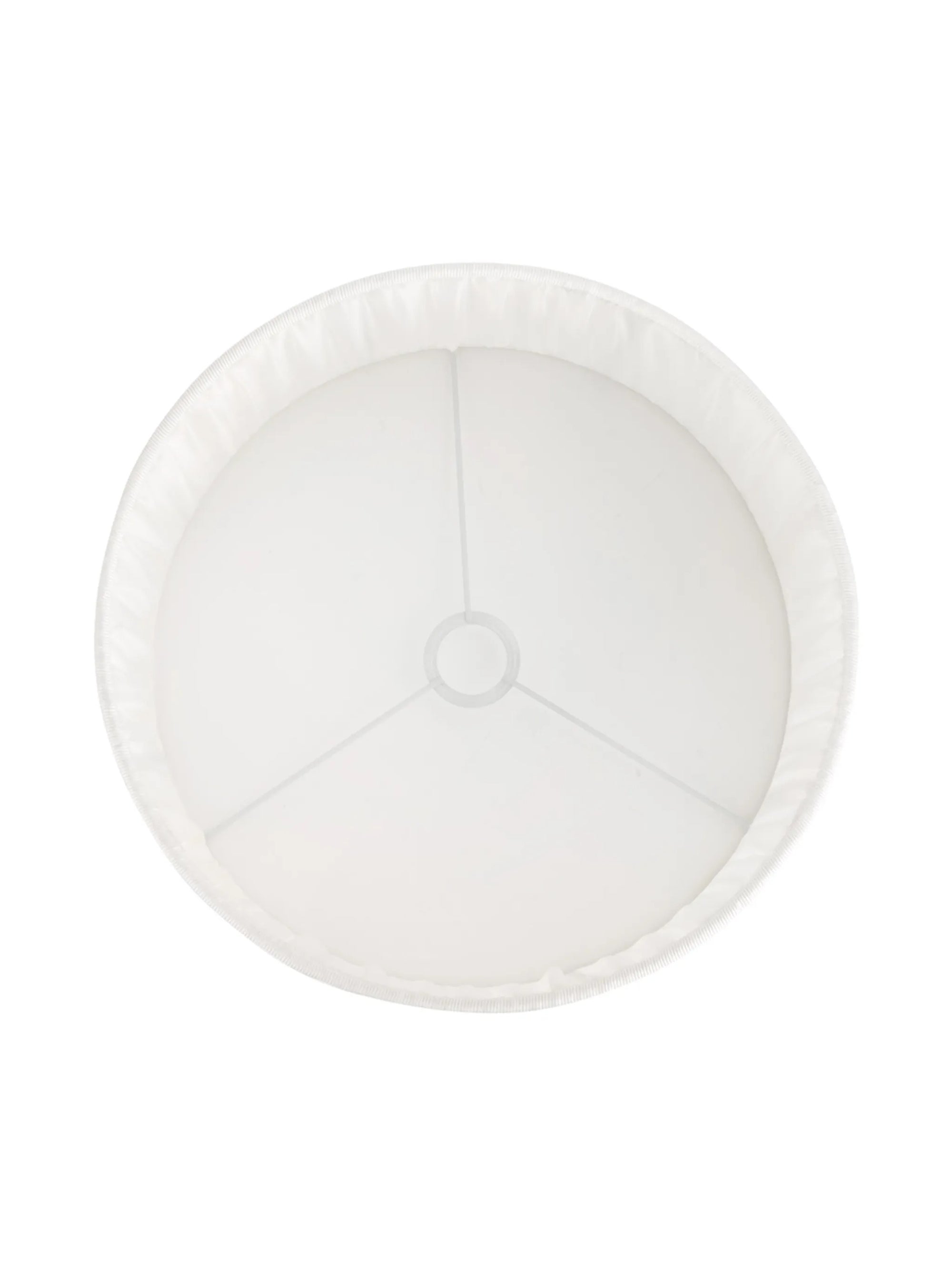 Cone-shaped pleated shade - White