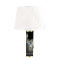 Cone-shaped pleated shade - White