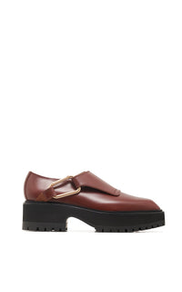 Burnt Sienna / Bottines Nash en cuir - Burnt Sienna