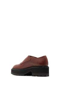 Burnt Sienna / Bottines Nash en cuir - Burnt Sienna