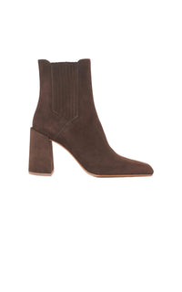 Chocolate / Bottines Luke 90 en cuir - Chocolate