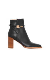 Black / Bottines Nina 95 en cuir - Black