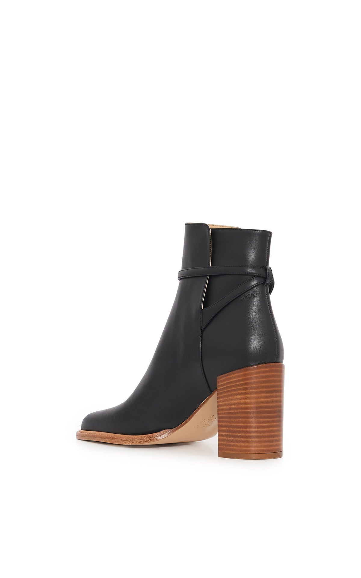 Black / Bottines Nina 95 en cuir - Black