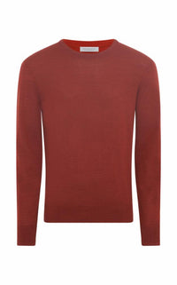 Burnt Sienna / Pull Palco en laine - Burnt Sienna