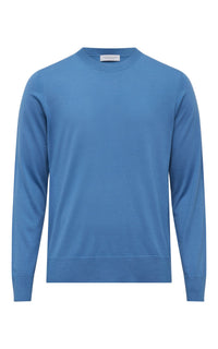 Palco Sweater en terre de sienne brûlée antilope mérinos fil