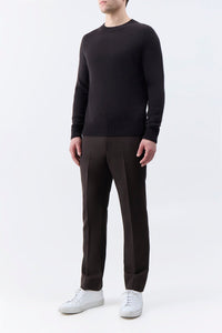 Ivory / Sweat Francesco en cachemire - Ivory