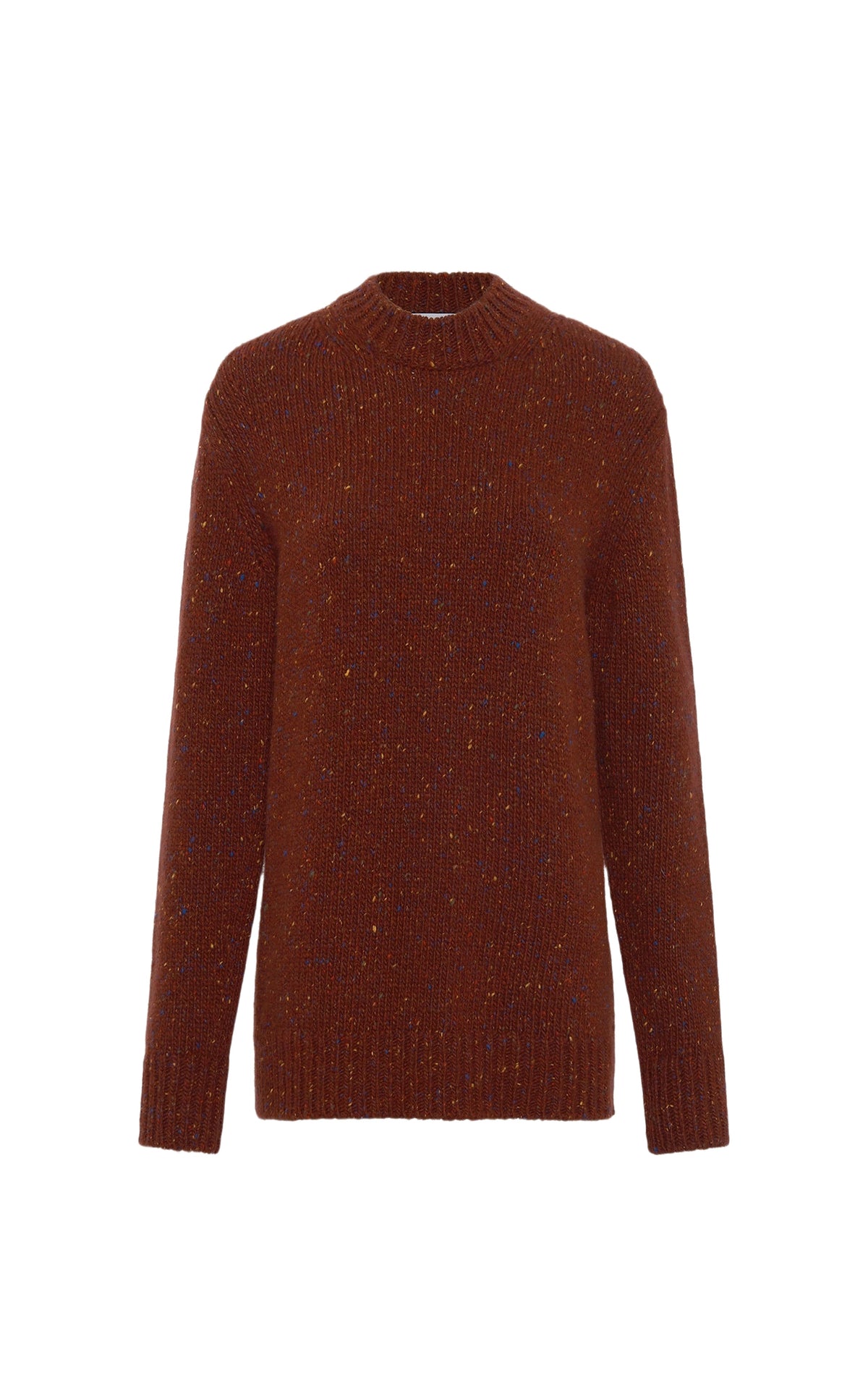 Burnt Sienna Multi / Pull Alfie en cachemire - Burnt Sienna Multi