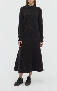 Charcoal Multi / Pull Alfie en cachemire - Charcoal Multi