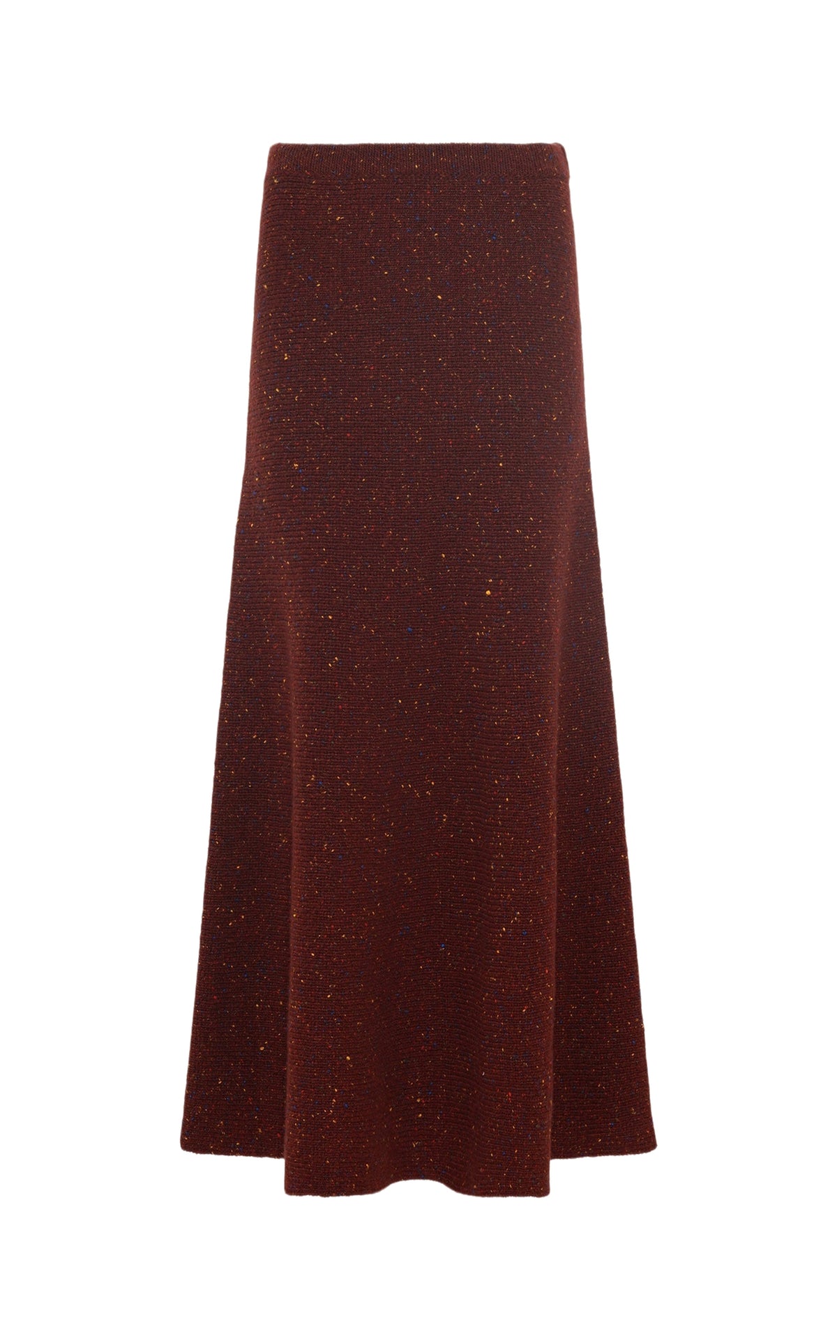 Burnt Sienna Multi / Jupe Eden en cachemire - Burnt Sienna Multi