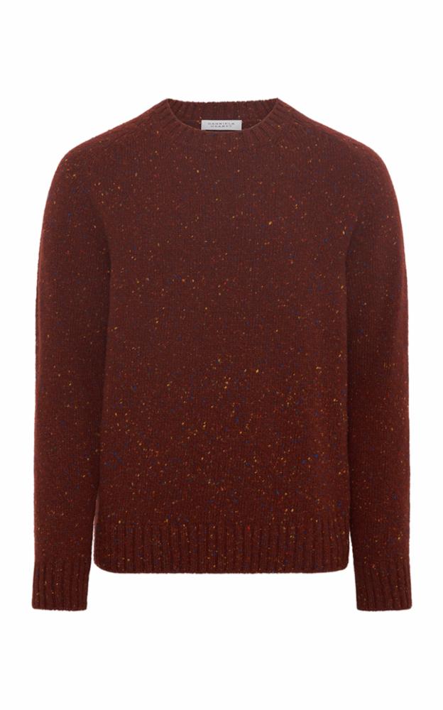 Burnt Sienna / Pull Daniel en cachemire - Burnt Sienna