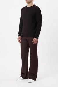 Burnt Sienna / Sweat Daniel en cachemire - Burnt Sienna