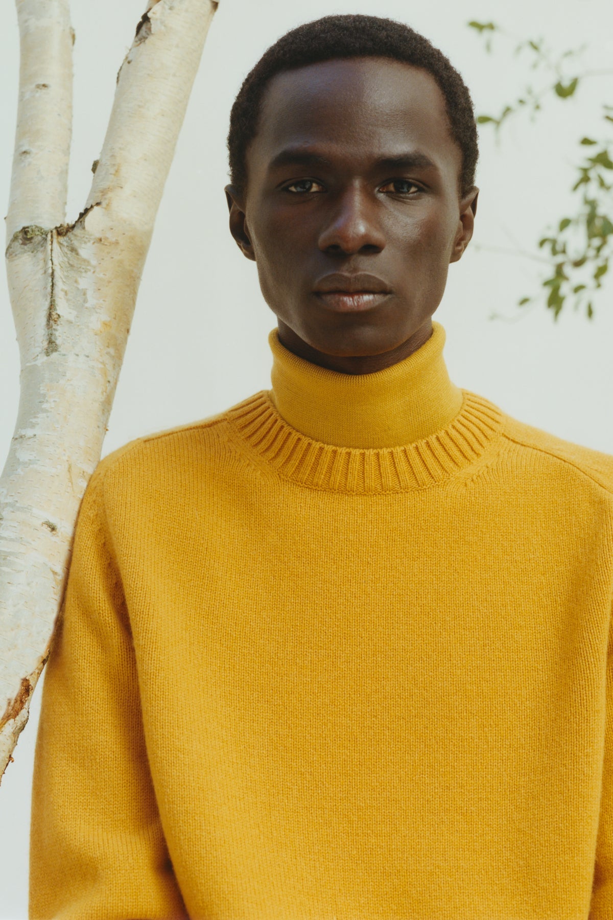 Daniel Sweater en anthracite aran cachemire fil