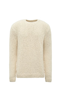 Ivory / Pull Typhon en cachemire - Ivory
