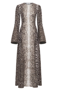 Greyscale / Robe Aalia en cachemire et soie - Greyscale