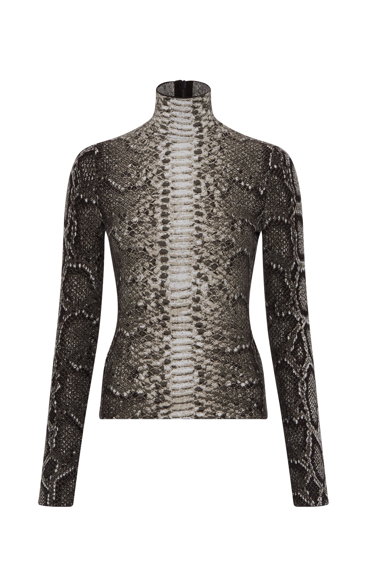 Beda Turtle Neck en camaïeu de gris jaipur cachemire soie fil