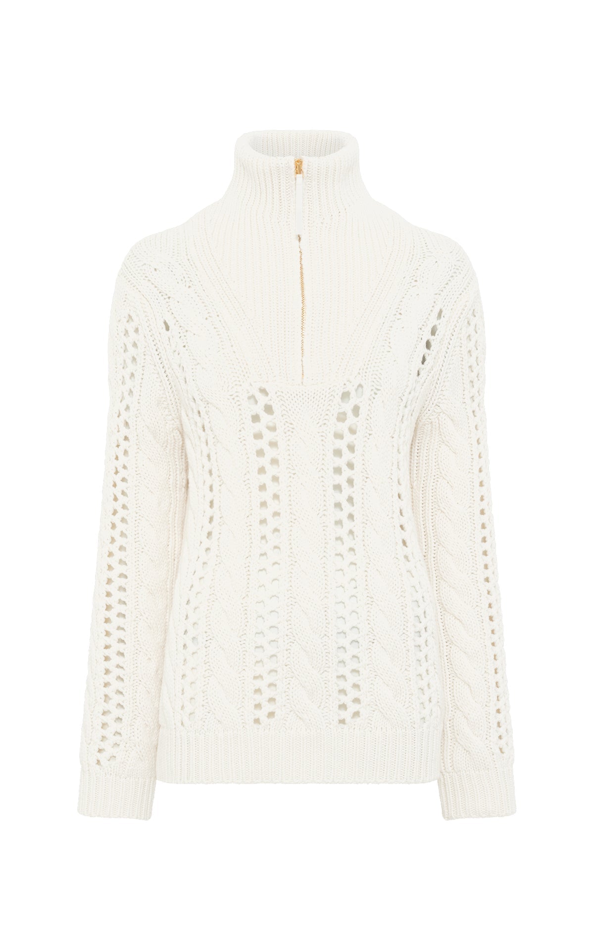 Ivory / Sweat Idris en cachemire - Ivory