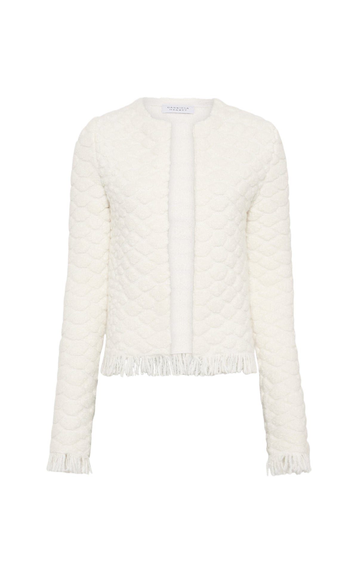 Ivory / Cardigan Johannes en cachemire - Ivory