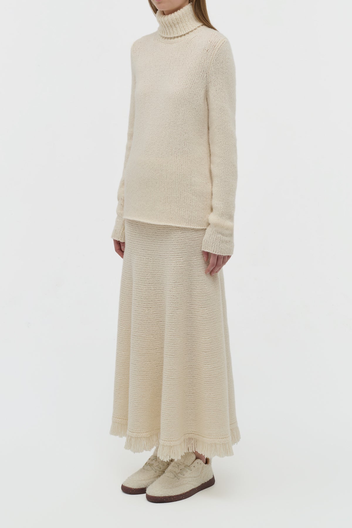 Ivory / Sweat Nelle en cachemire - Ivory