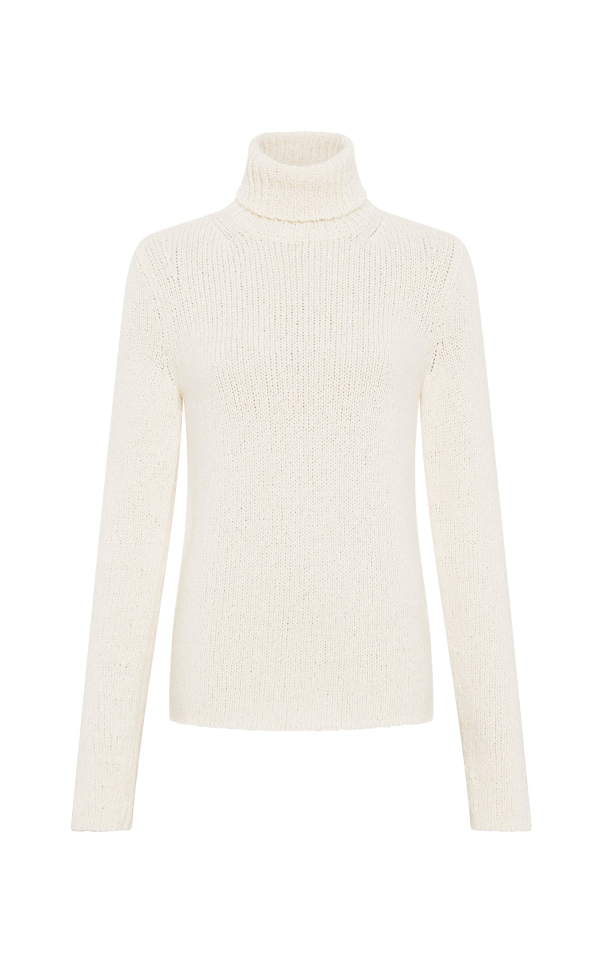 Nelle Turtle Neck en ivoire whoa 1700