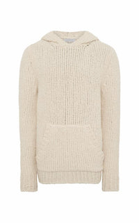 Ivory / Sweat Aditi en cachemire - Ivory