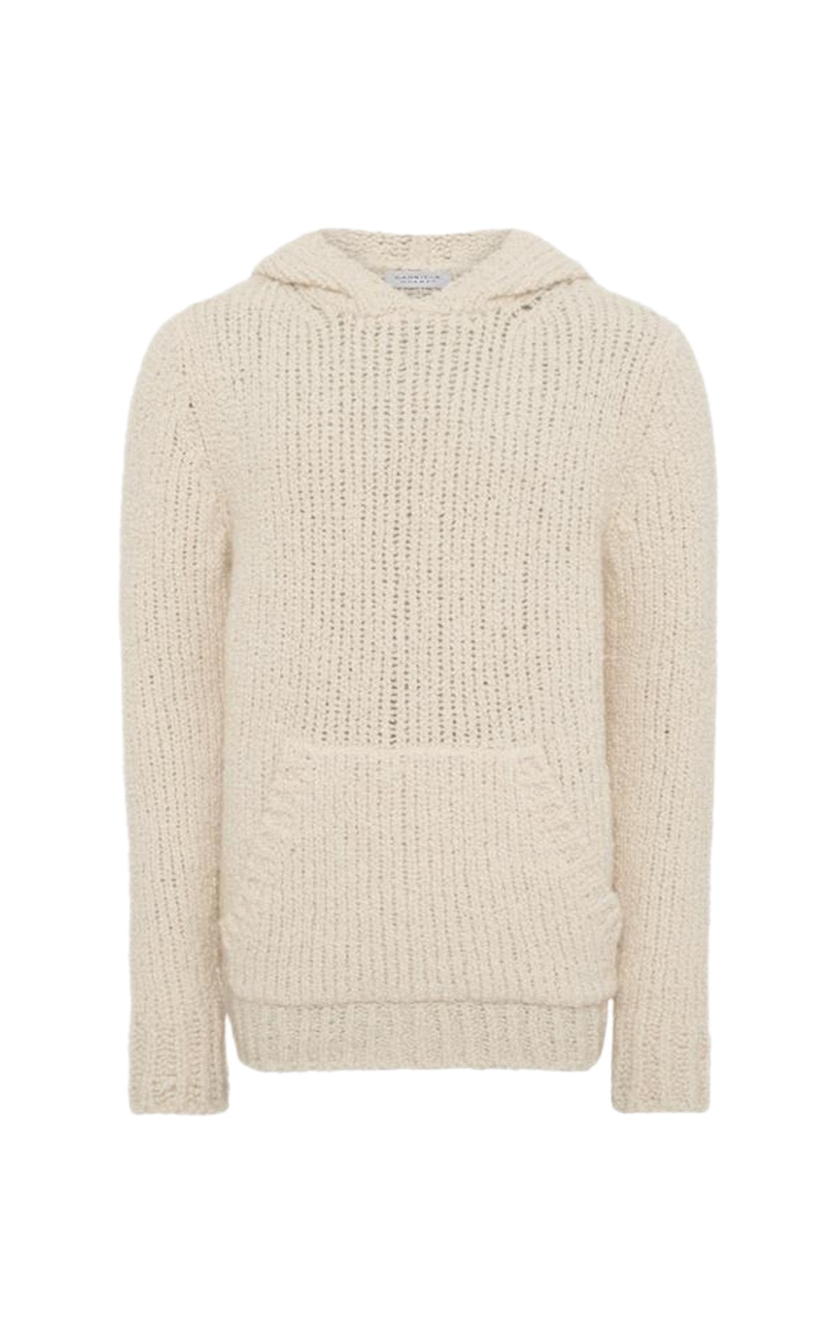 Ivory / Pull à capuche Aditi en cachemire - Ivory