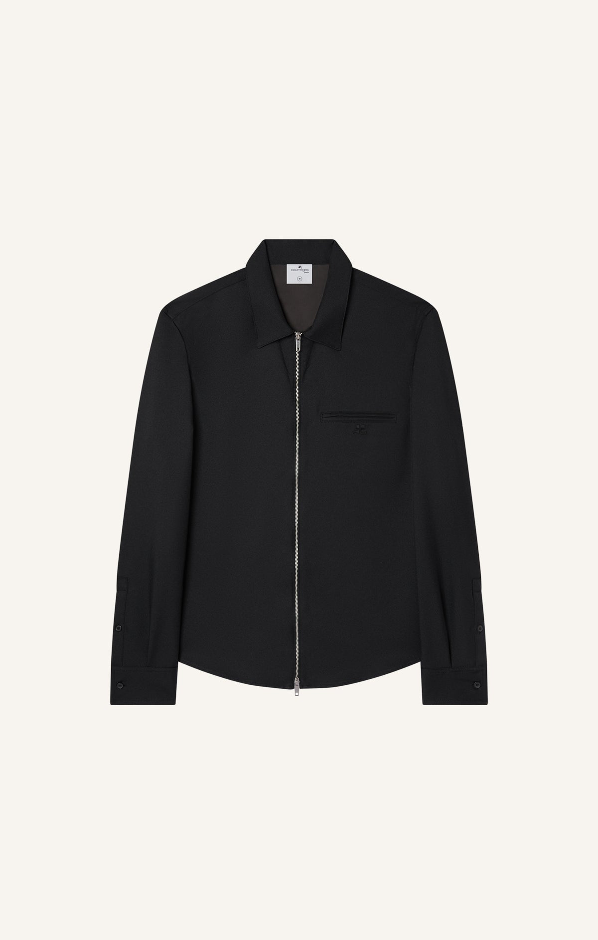 CHEMISE ZIPPÉE EN TWILL